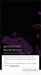 Mobile Screenshot of midnightwerewolf.com