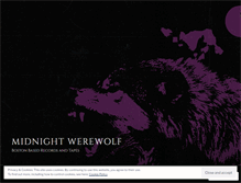 Tablet Screenshot of midnightwerewolf.com